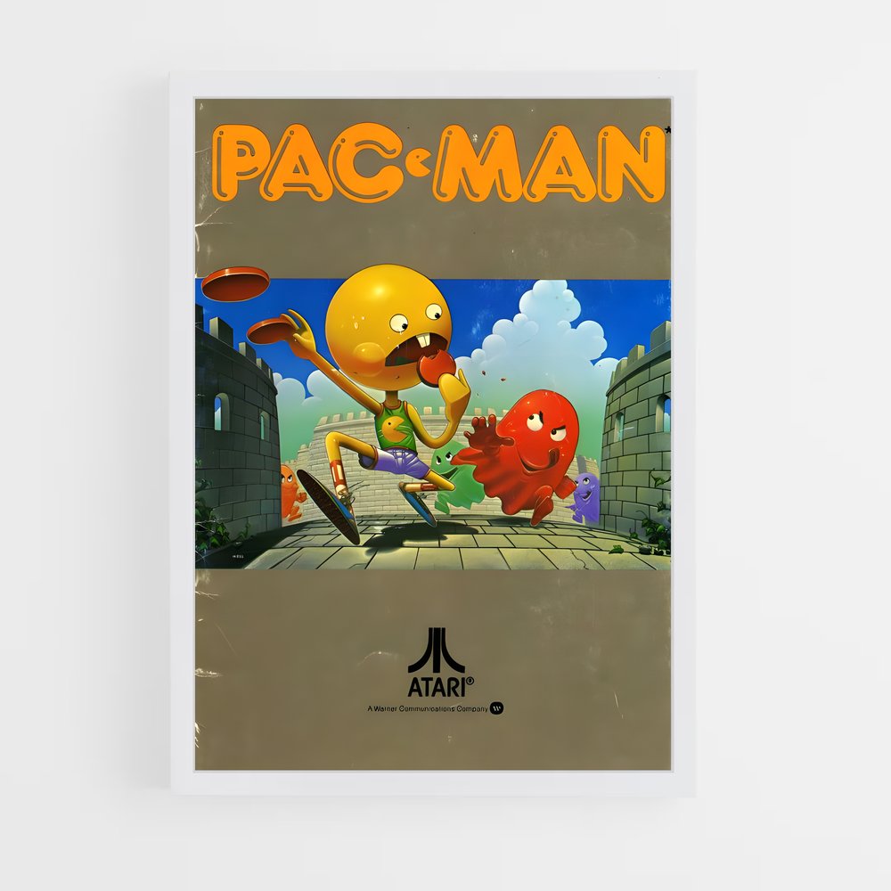 Poster Pac-Man: L'Appétit Insatiable – affiche Consoles (vue 3)