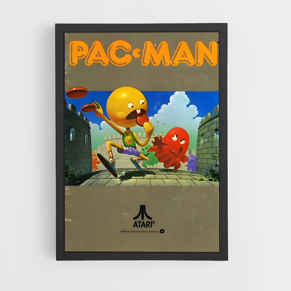 Poster Pac-Man: L'Appétit Insatiable – affiche Consoles (vue 2)