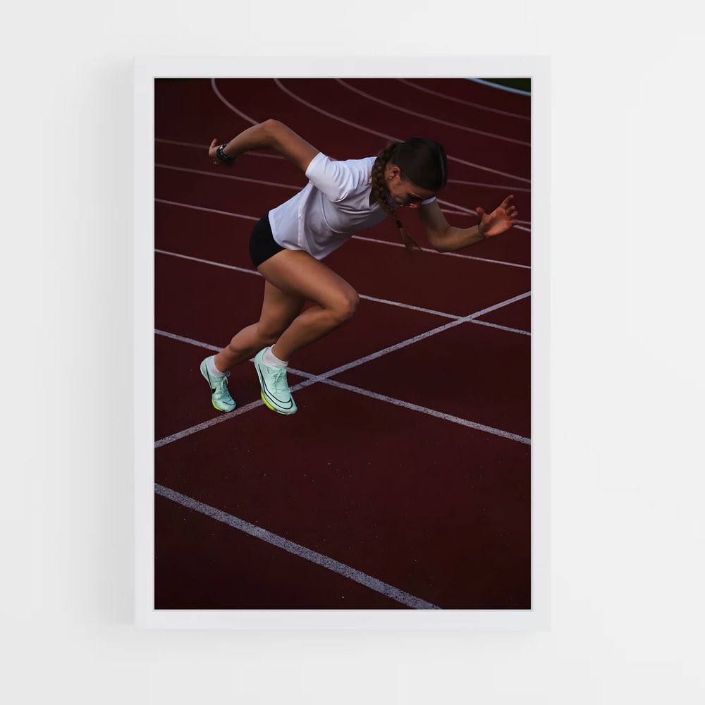 Poster En Piste – affiche Athlétisme (vue 3)