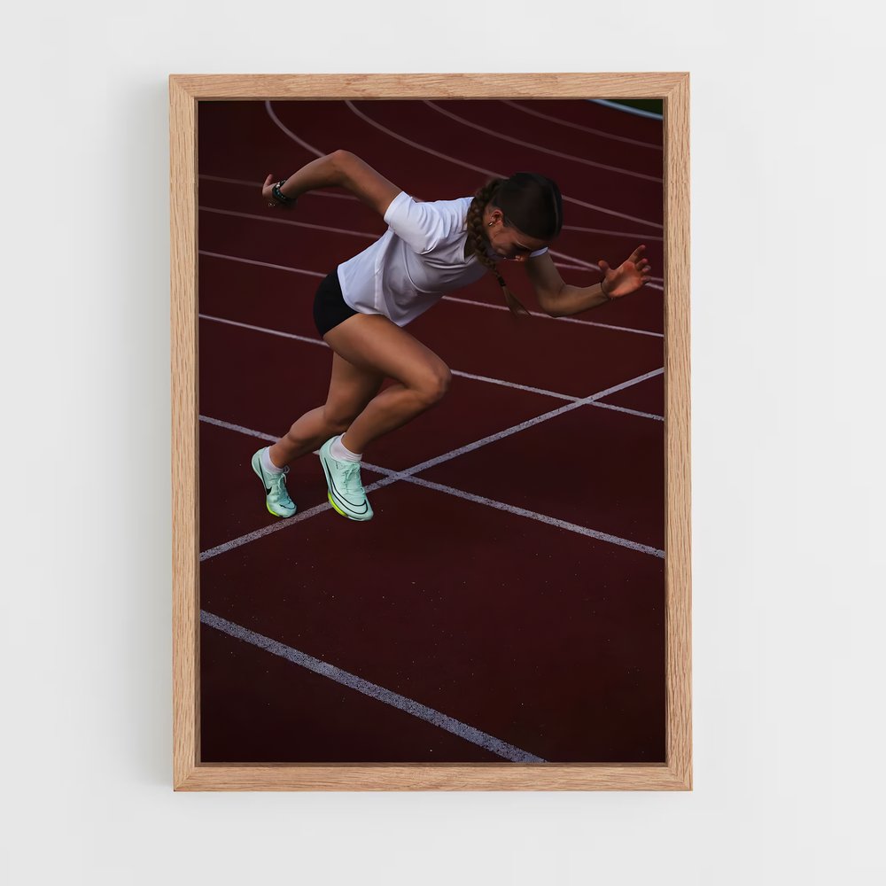 Poster En Piste – affiche Athlétisme (vue 4)