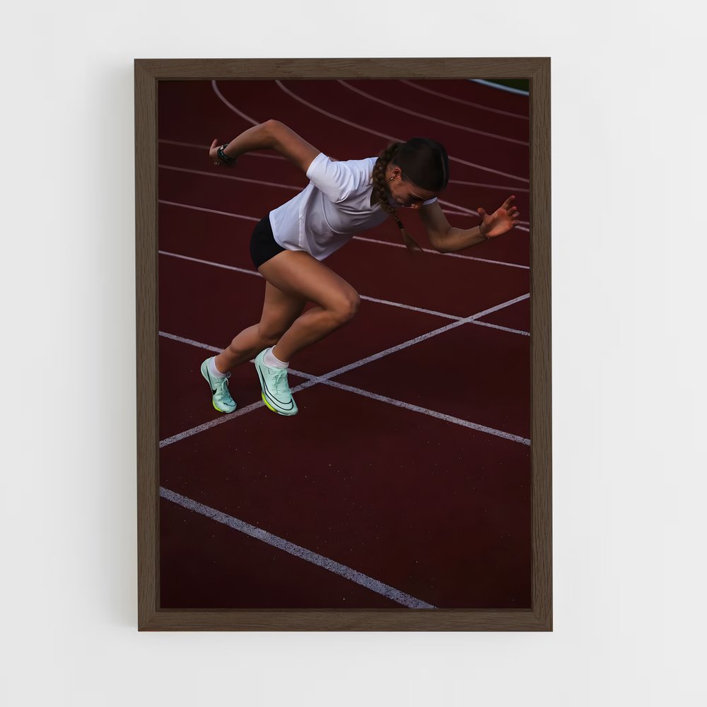 Poster En Piste – affiche Athlétisme (vue 5)