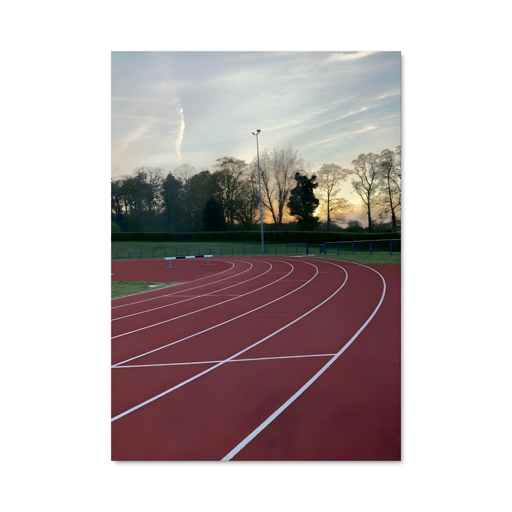 Poster Sprint Vers l'Avenir – affiche Athlétisme