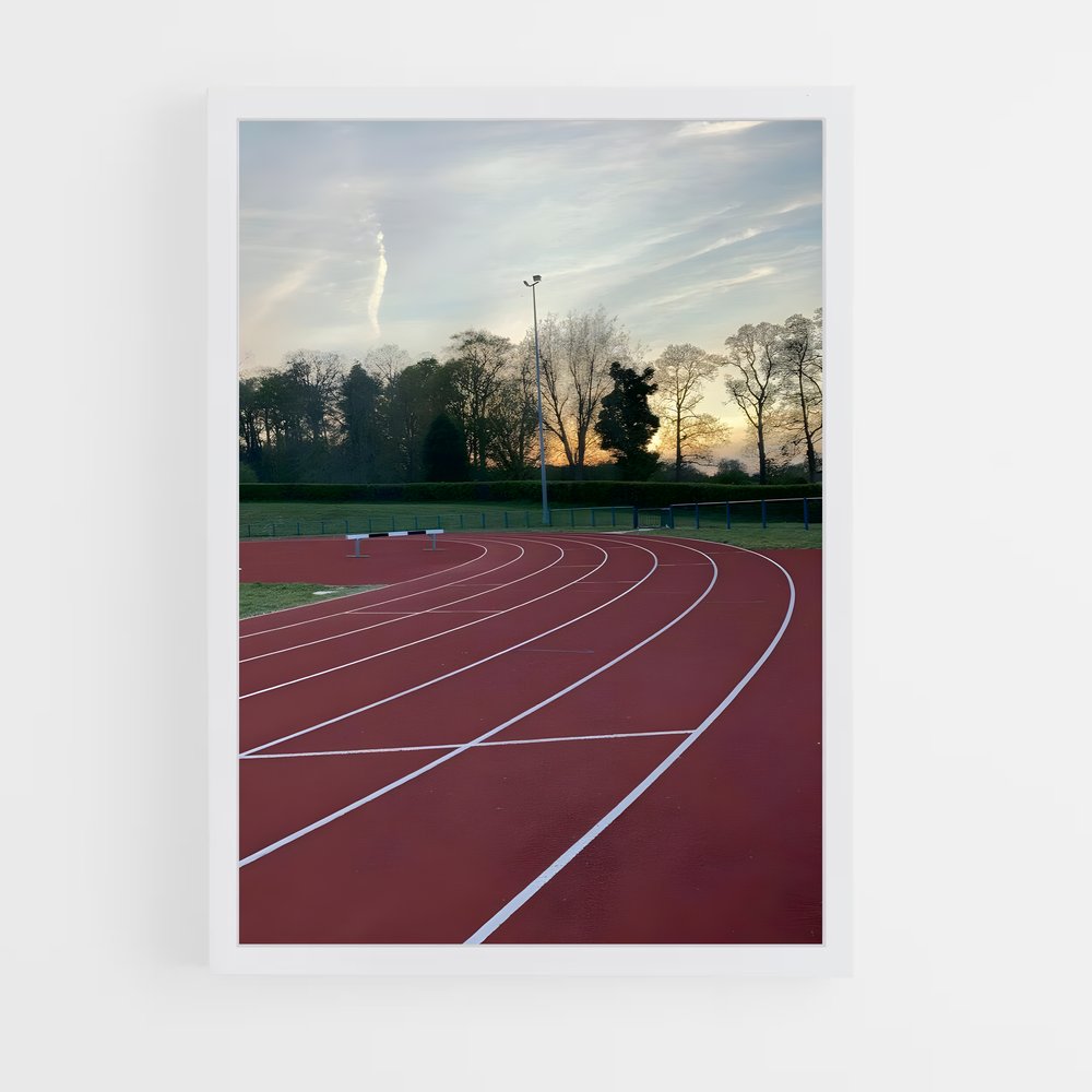 Poster Sprint Vers l'Avenir – affiche Athlétisme (vue 3)