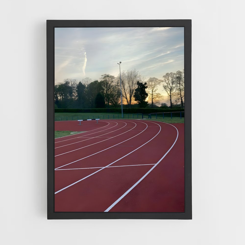 Poster Sprint Vers l'Avenir – affiche Athlétisme (vue 2)