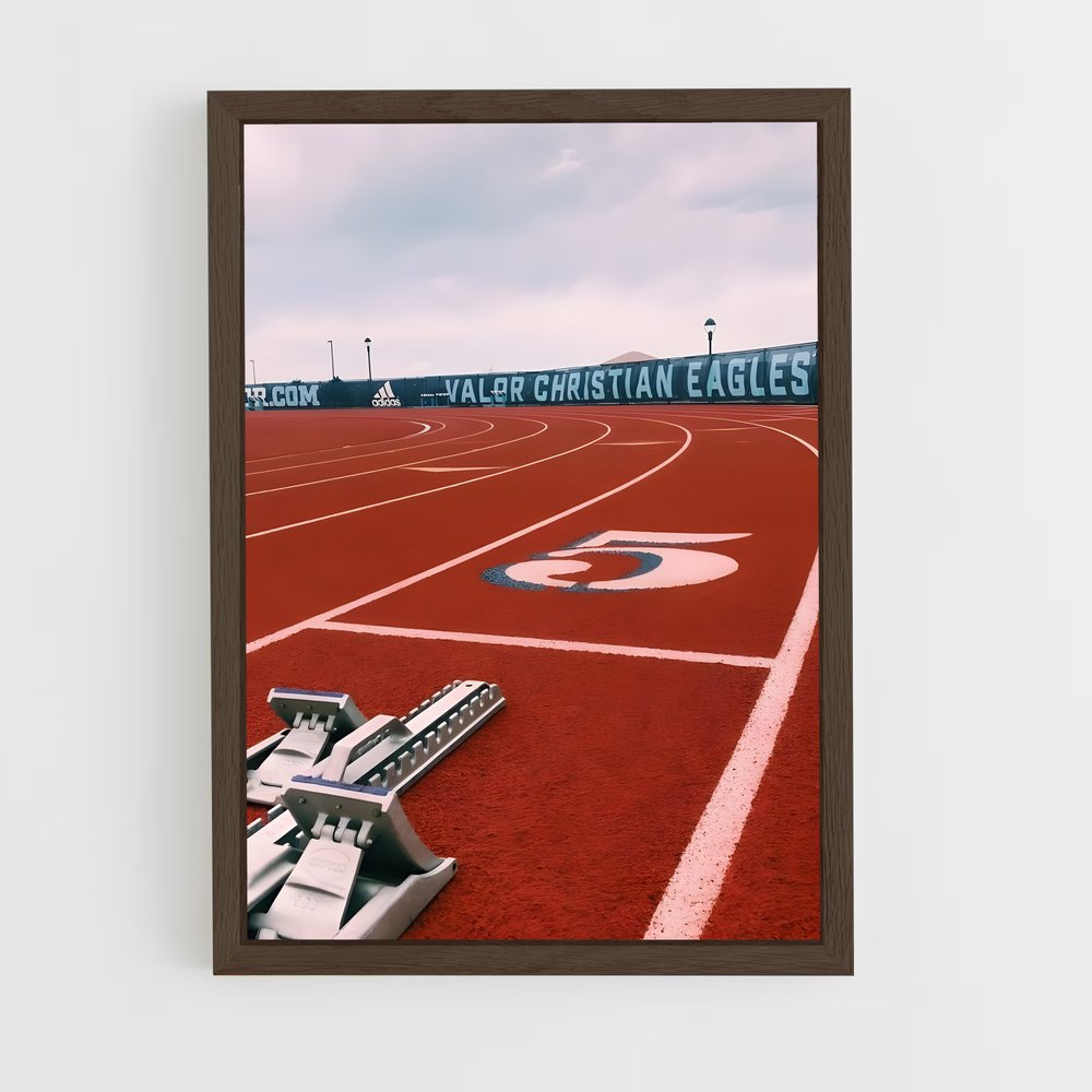 Poster Robot Runner – affiche Athlétisme (vue 5)