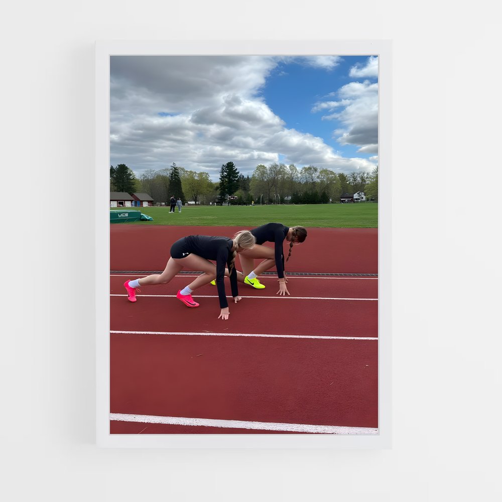 Poster Athletism Énergie – affiche Athlétisme (vue 3)