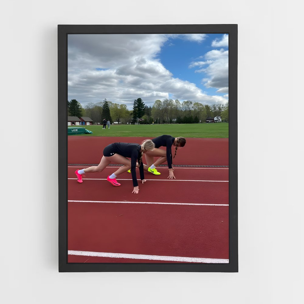 Poster Athletism Énergie – affiche Athlétisme (vue 2)