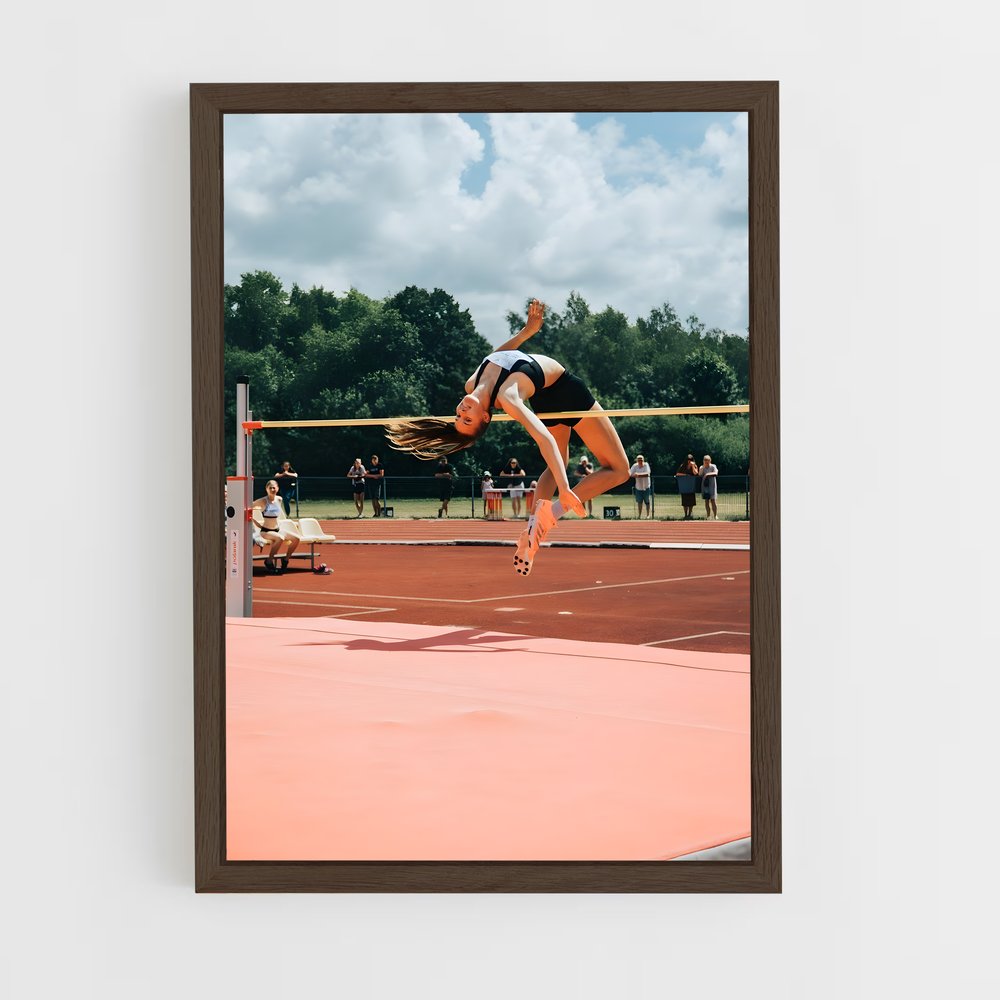 Poster Saut vers l'Infini – affiche Athlétisme (vue 5)