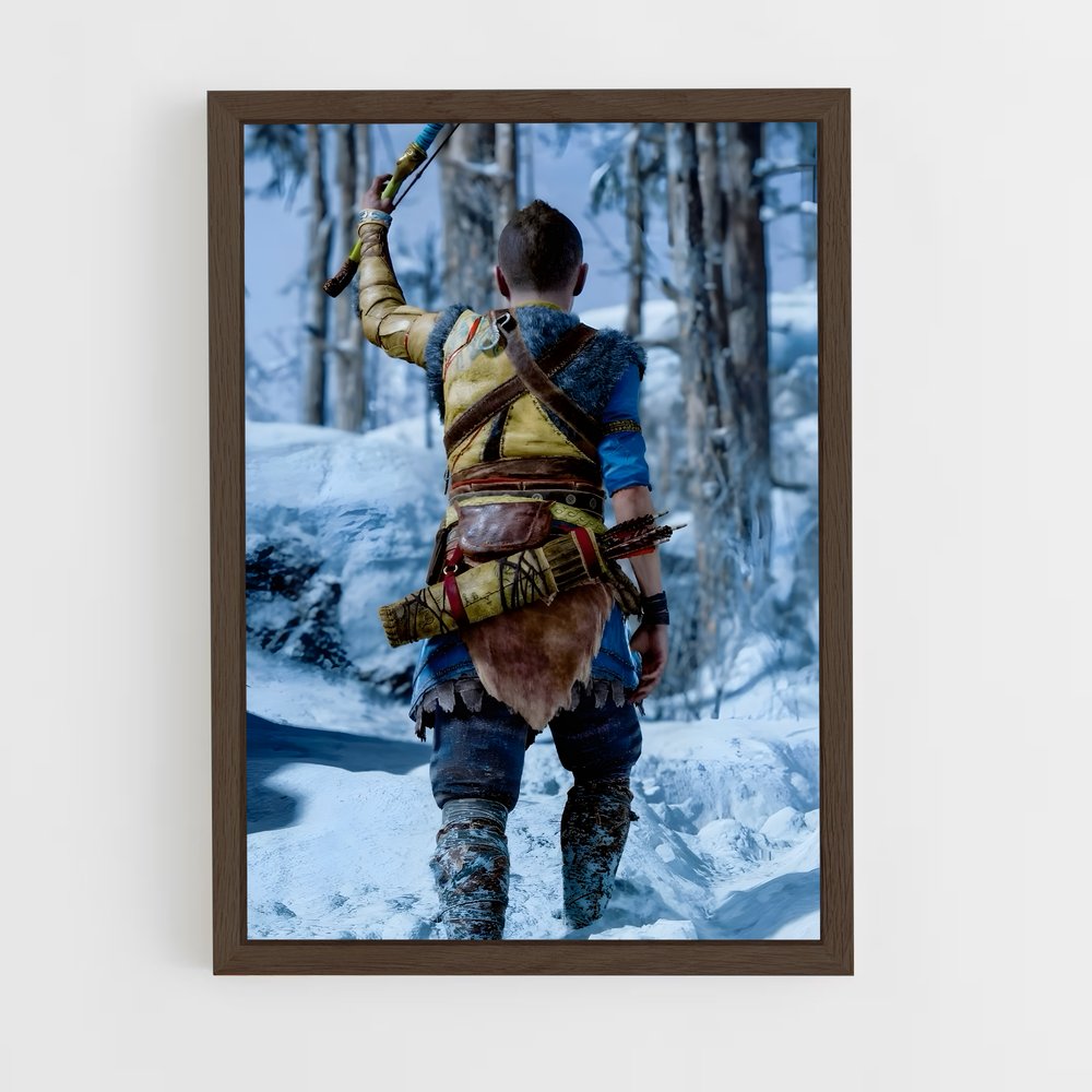 Poster Atreus fantastique – affiche God of War (vue 5)