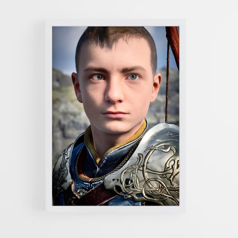 Poster Atreus Héros – affiche God of War (vue 3)