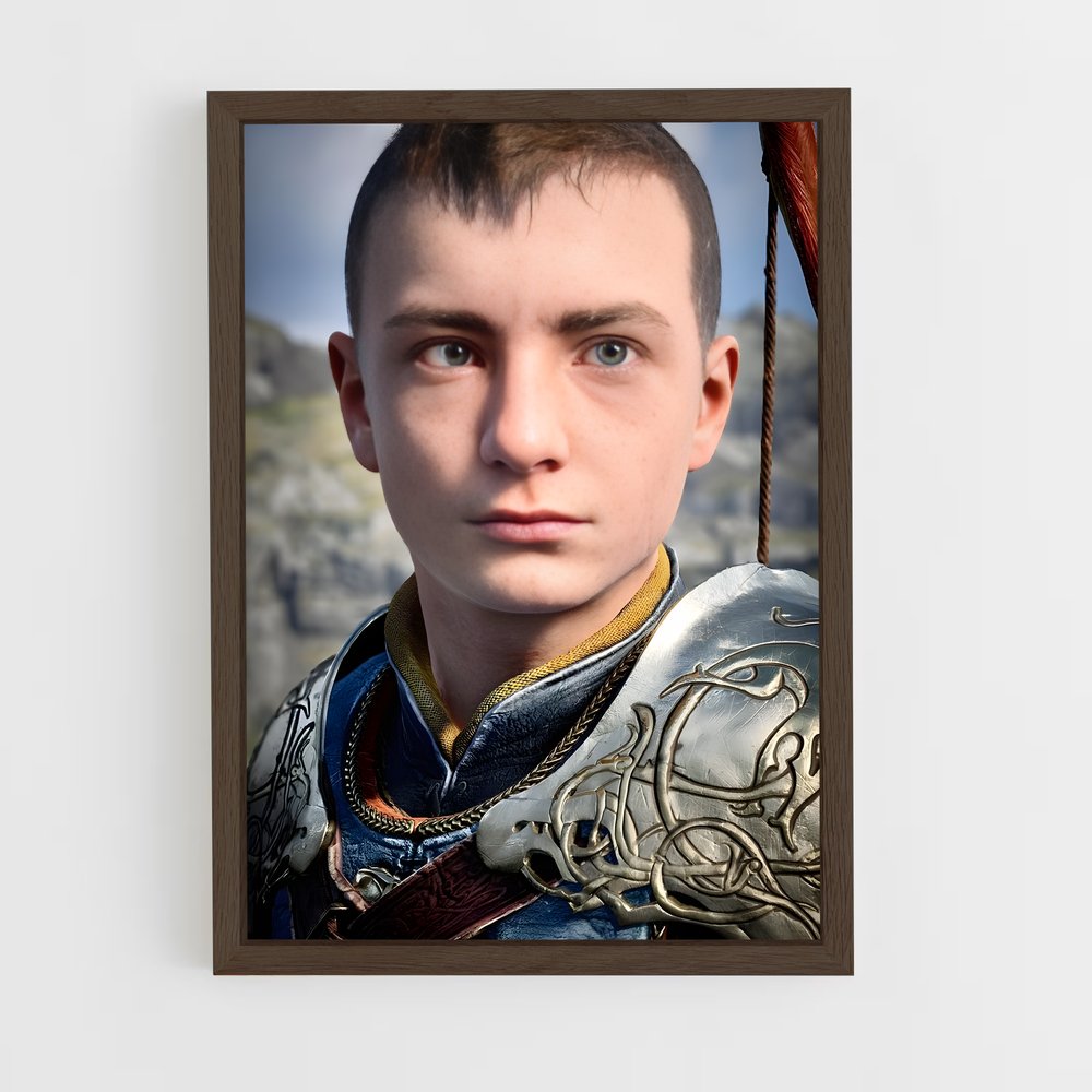 Poster Atreus Héros – affiche God of War (vue 5)