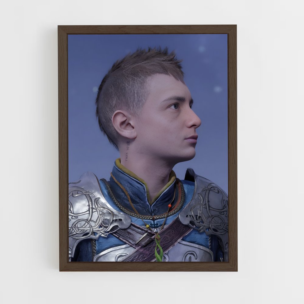 Poster Le Guerrier de l'Épée – affiche God of War (vue 5)