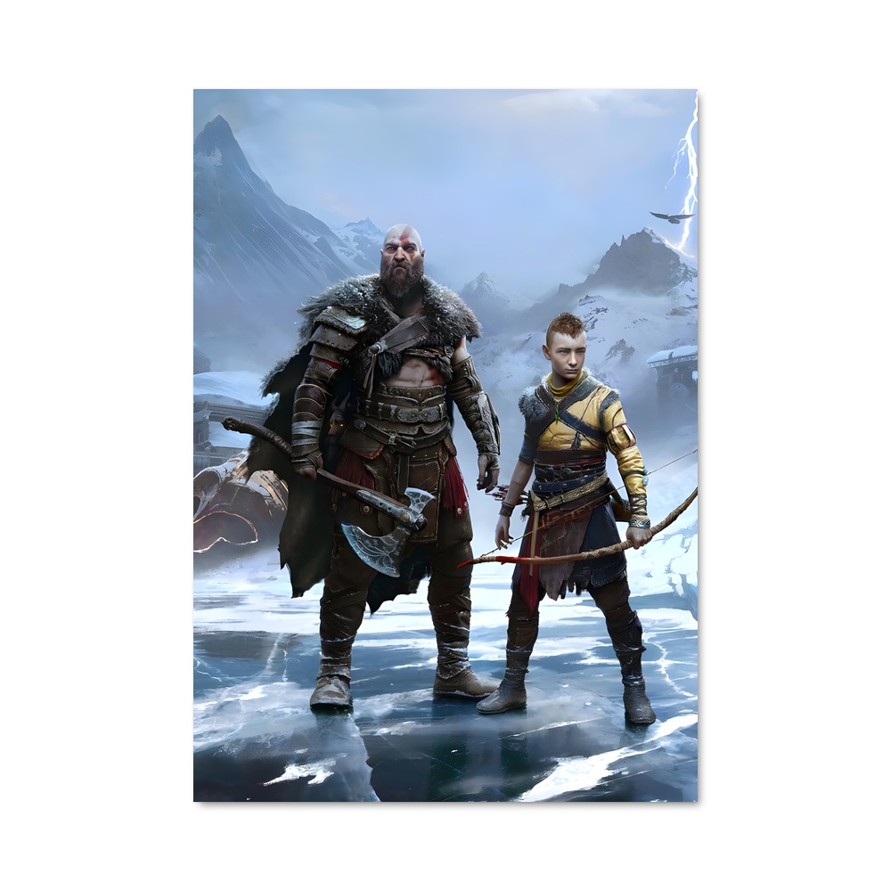 Poster Frères de Glace – affiche God of War