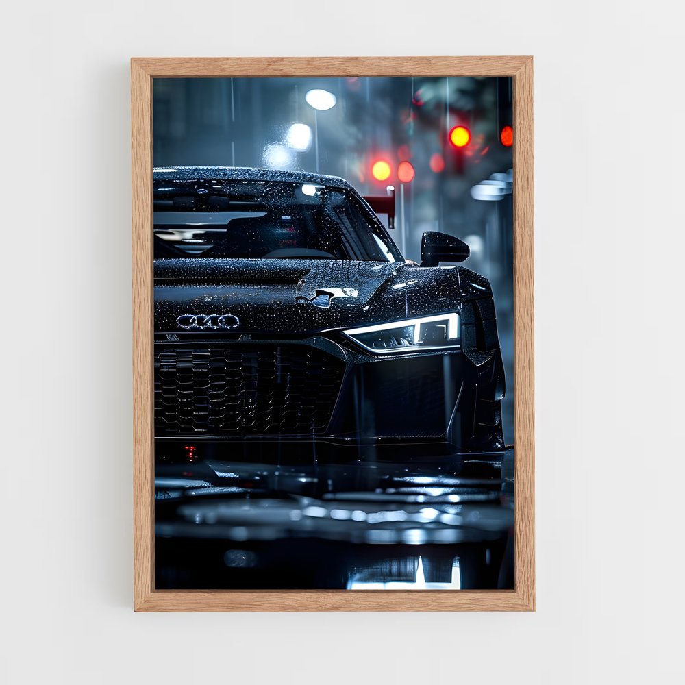 Poster Audi Pluie (vue 4)