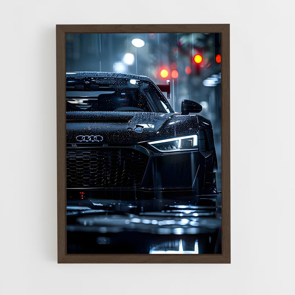 Poster Audi Pluie (vue 5)