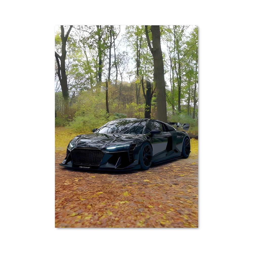 Poster Audi dans les Bois
