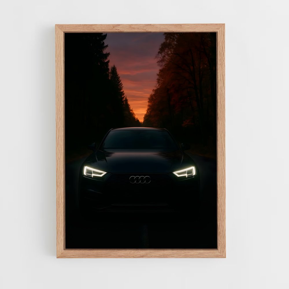 Poster Route d'Audi (vue 4)