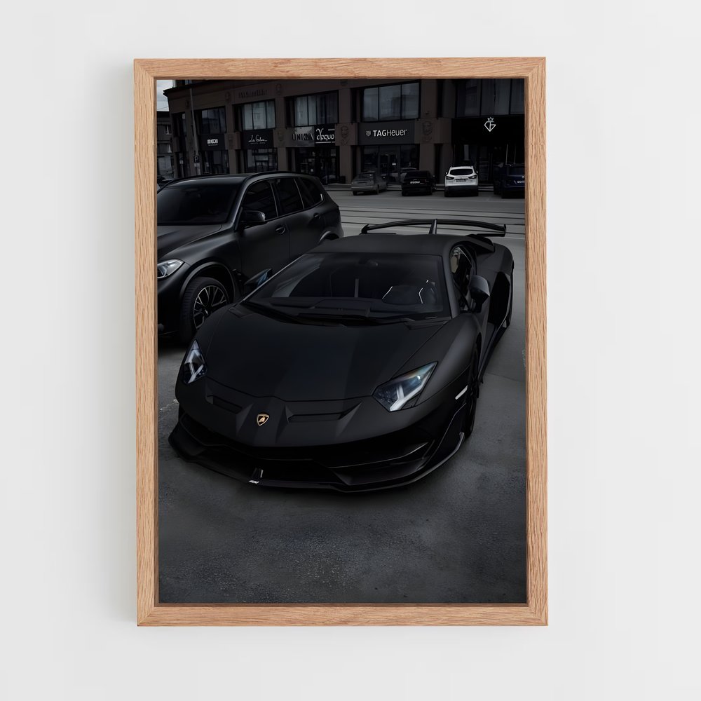 Poster Aventador Moteurs – affiche Lamborghini (vue 4)