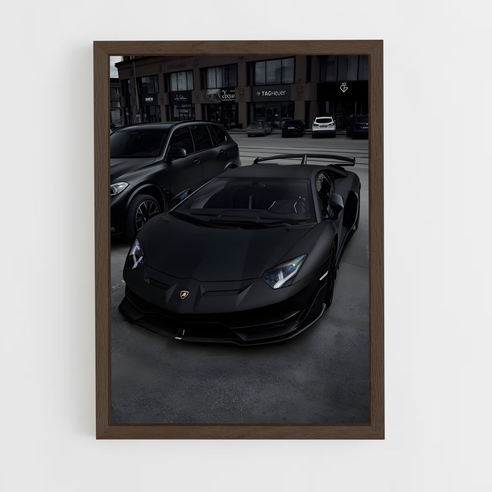 Poster Aventador Moteurs – affiche Lamborghini (vue 5)
