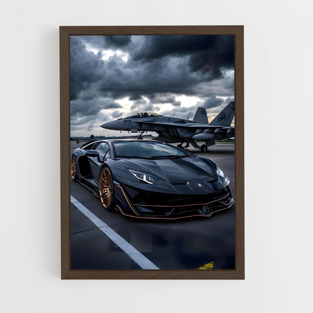 Poster Aventador tour – affiche Lamborghini (vue 5)