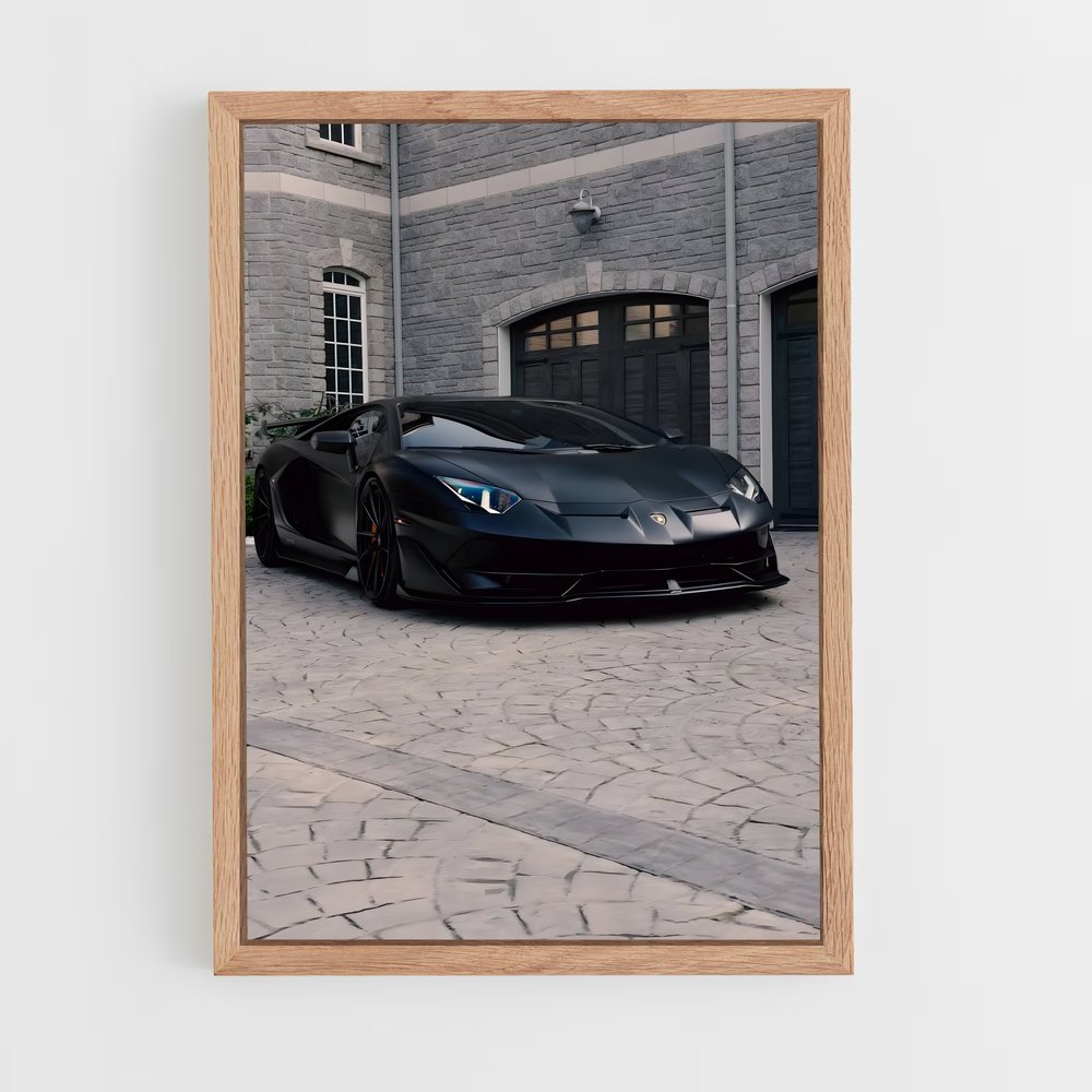Poster L'Aventure Noire – affiche Lamborghini (vue 4)