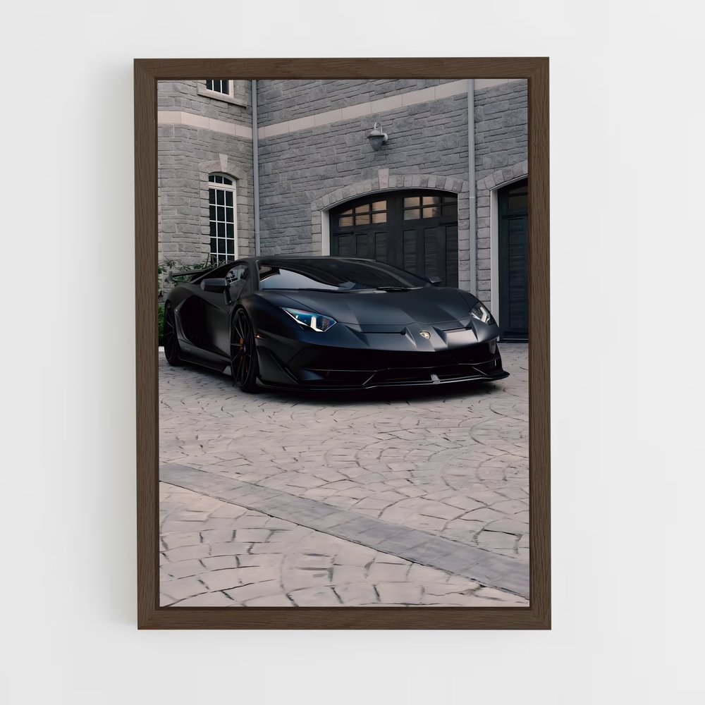Poster L'Aventure Noire – affiche Lamborghini (vue 5)