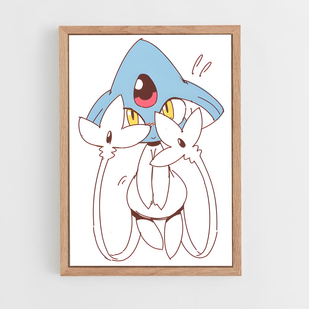 Poster Pio Pokémon – affiche Pokemon (vue 4)