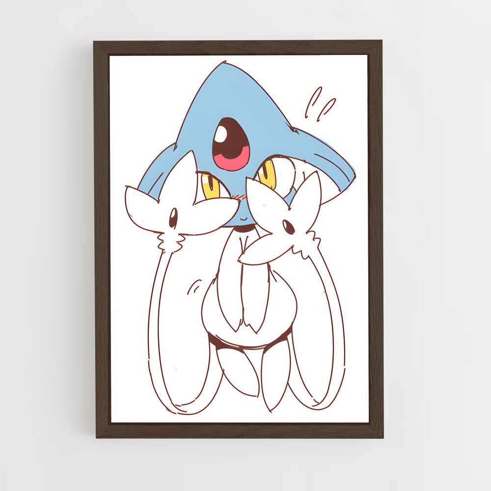 Poster Pio Pokémon – affiche Pokemon (vue 5)