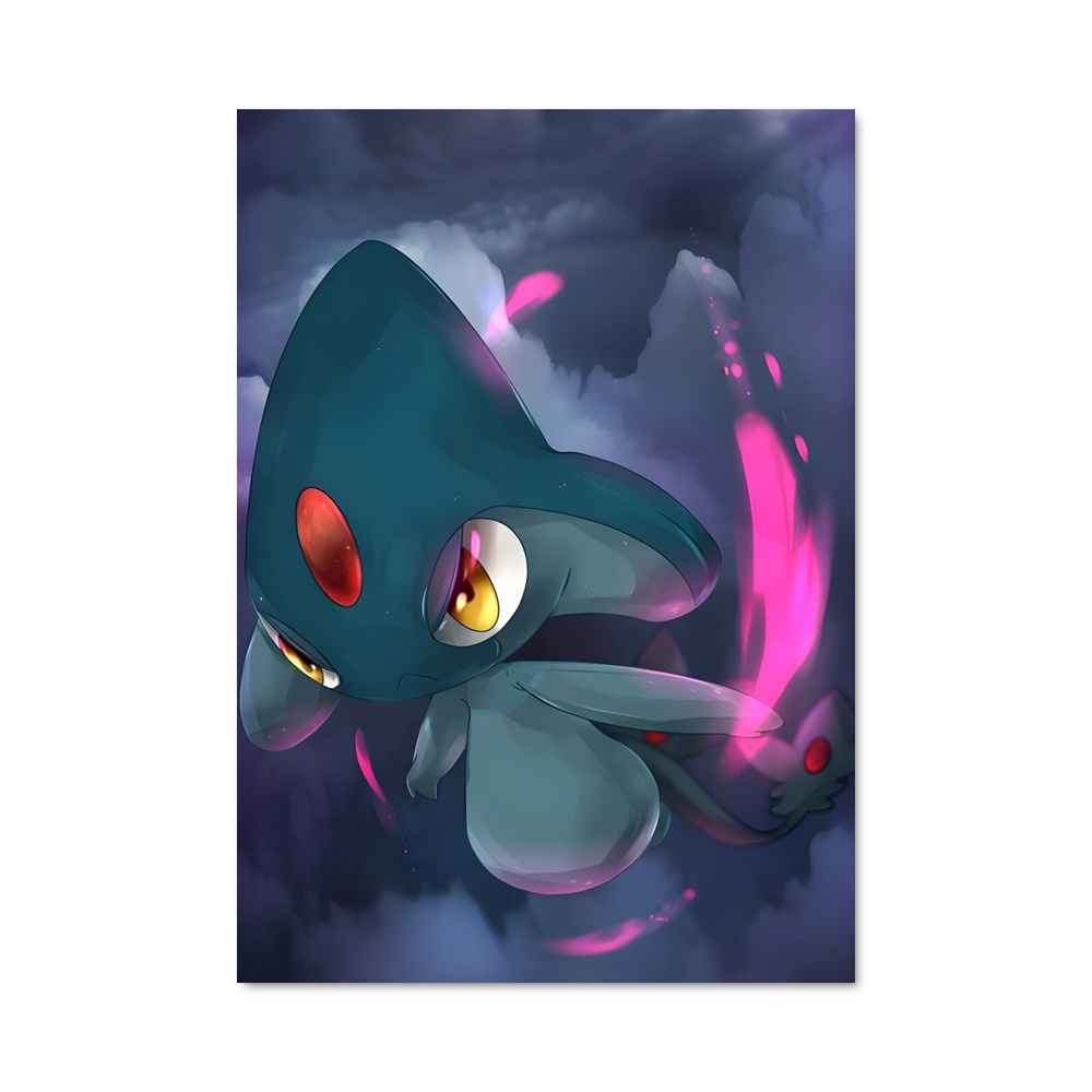 Poster Nuages de Rêve – affiche Pokemon