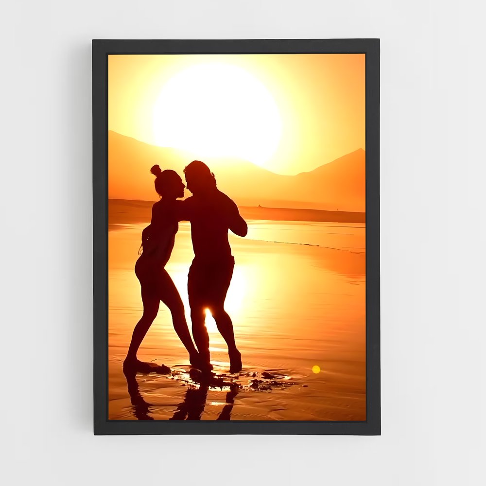Poster Passion au Crépuscule – affiche Danse (vue 2)