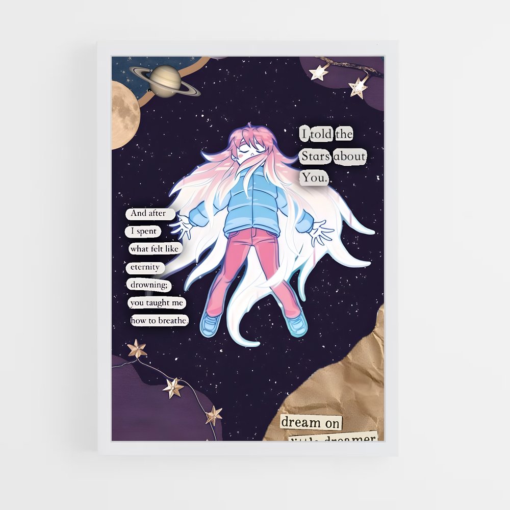 Poster Badeline en Voyage – affiche Celeste (vue 3)