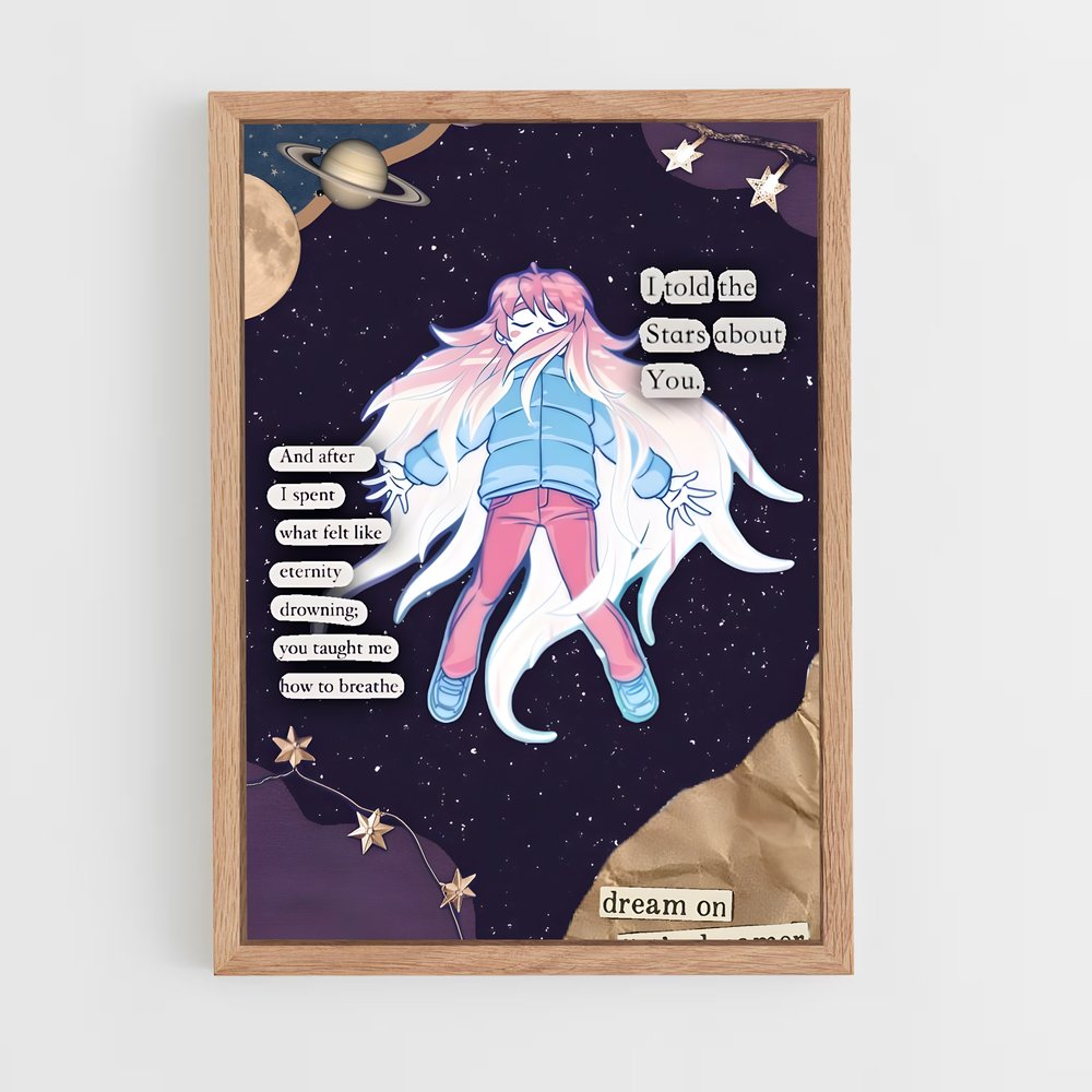 Poster Badeline en Voyage – affiche Celeste (vue 4)