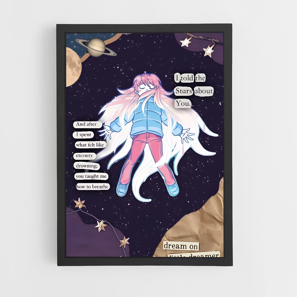 Poster Badeline en Voyage – affiche Celeste (vue 2)