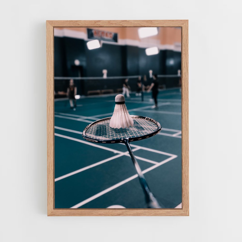 Poster Smash & Rally – affiche Badminton (vue 4)