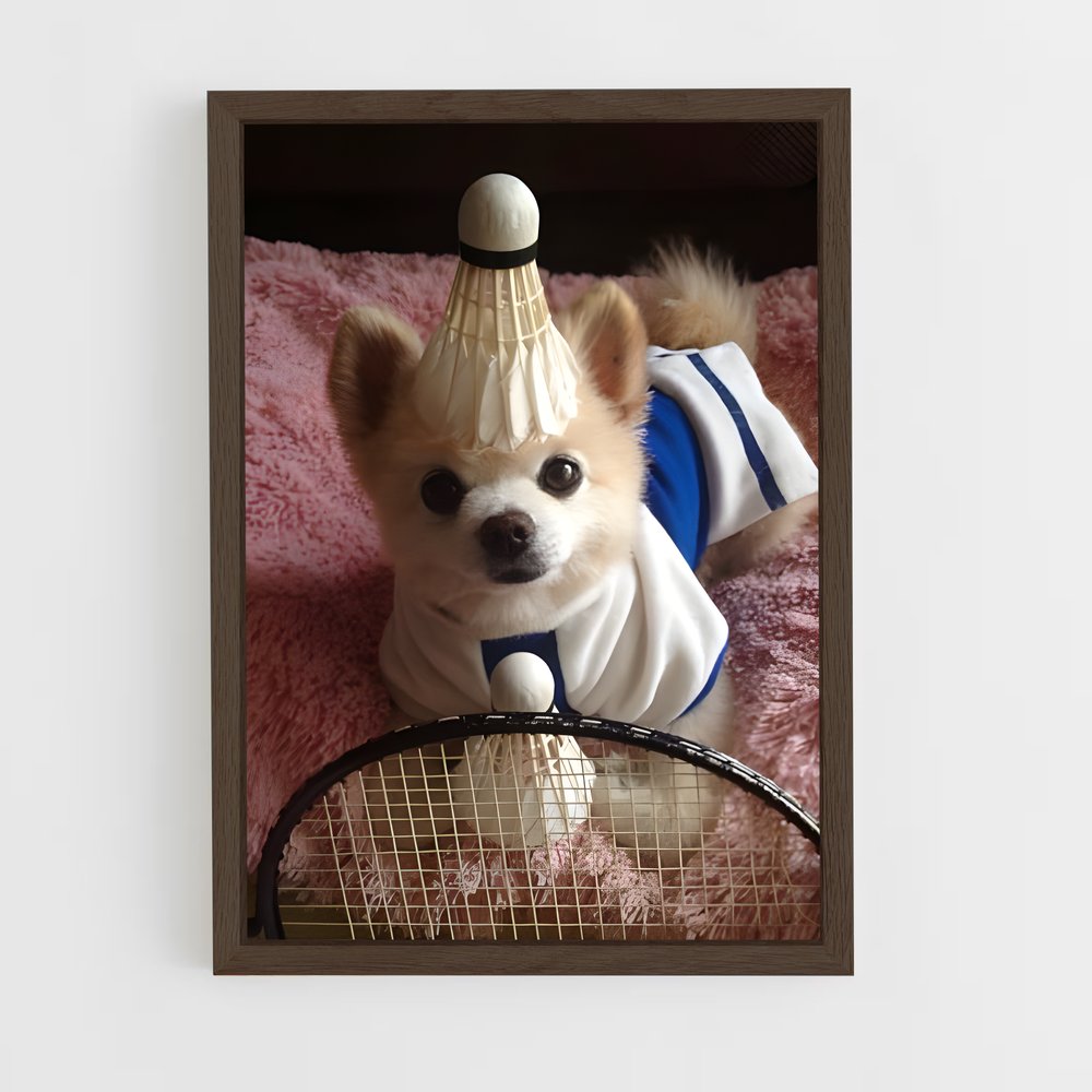Poster Party Paws – affiche Badminton (vue 5)