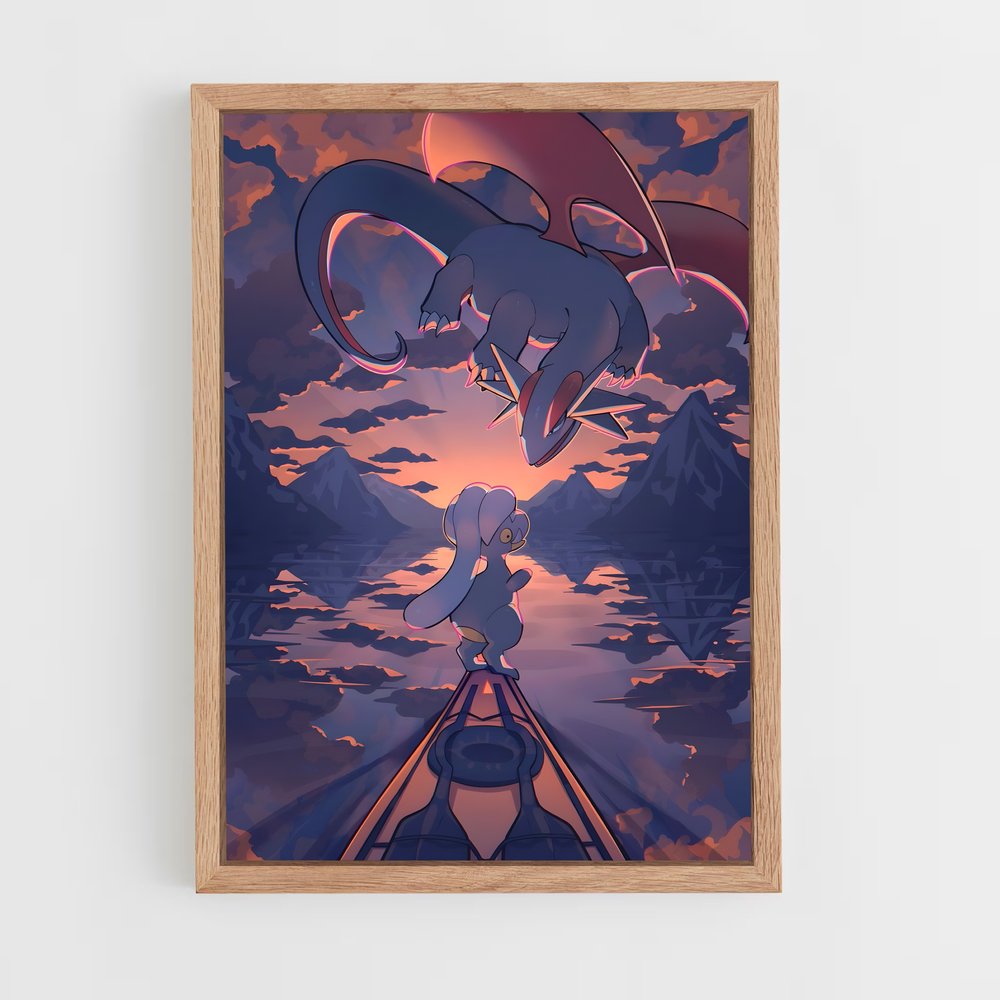 Poster Bagon Adventures – affiche Pokemon (vue 4)