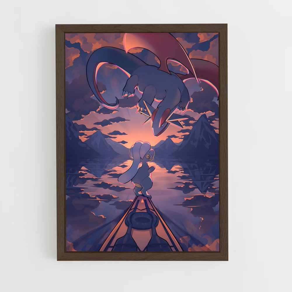 Poster Bagon Adventures – affiche Pokemon (vue 5)