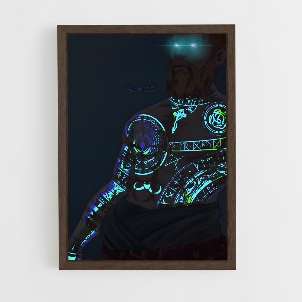 Poster L'Éclat de Baldur – affiche God of War (vue 5)