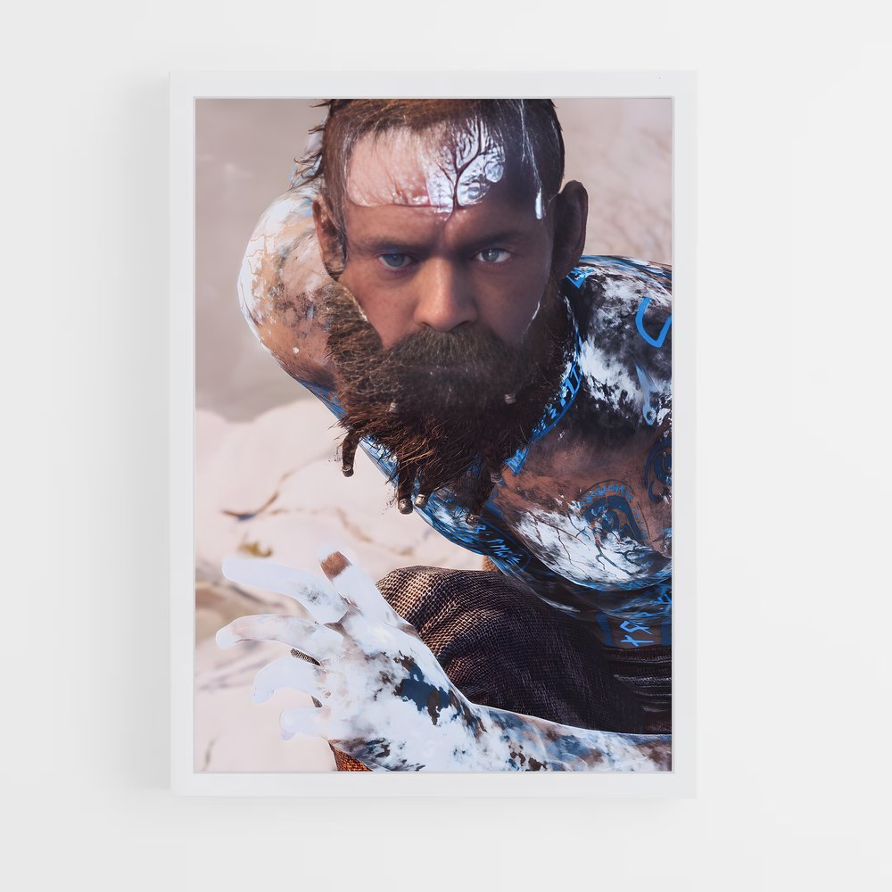 Poster Le Voleur de Luminance – affiche God of War (vue 3)