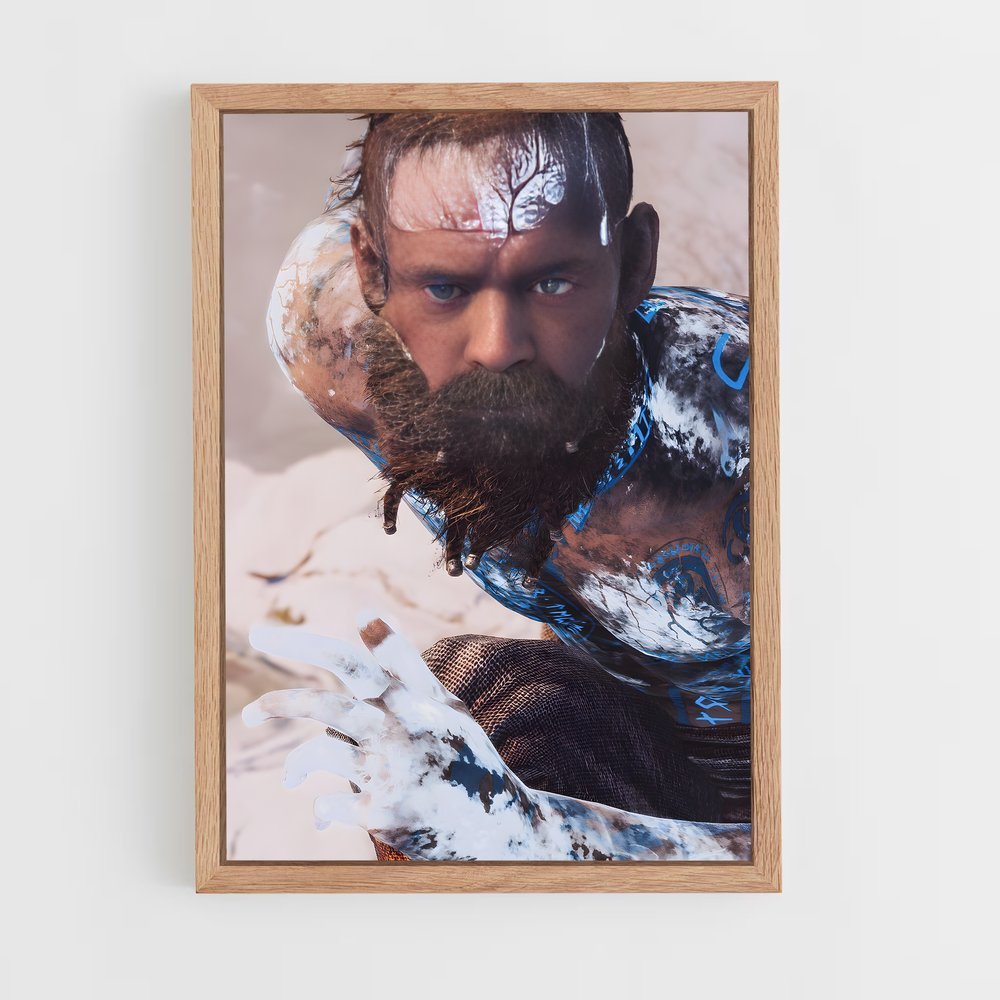 Poster Le Voleur de Luminance – affiche God of War (vue 4)