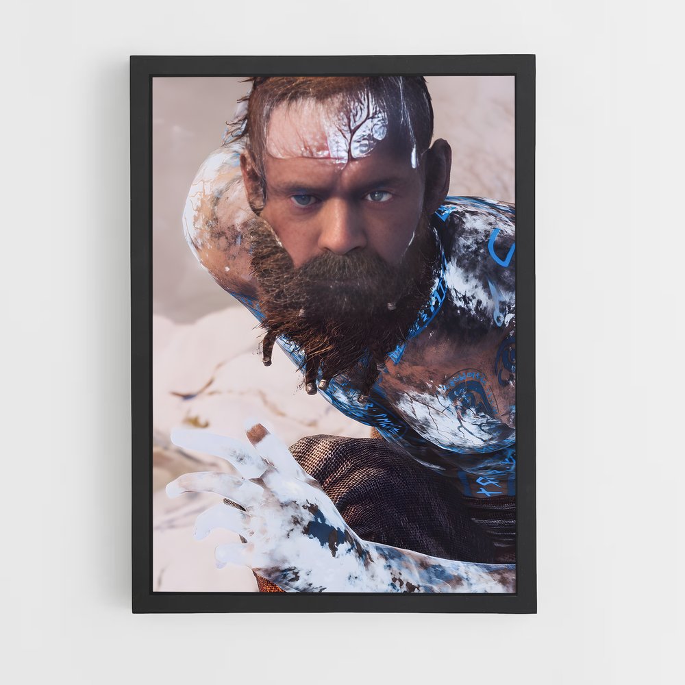 Poster Le Voleur de Luminance – affiche God of War (vue 2)