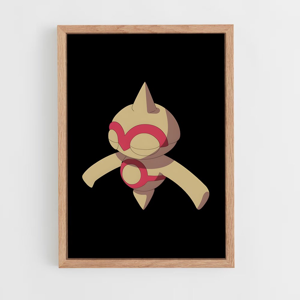 Poster Minou Élégant – affiche Pokemon (vue 4)