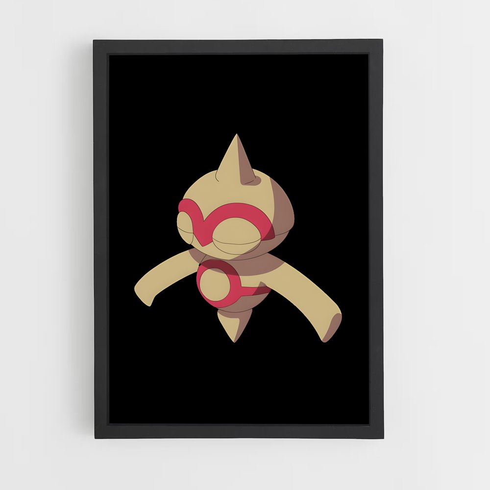 Poster Minou Élégant – affiche Pokemon (vue 2)