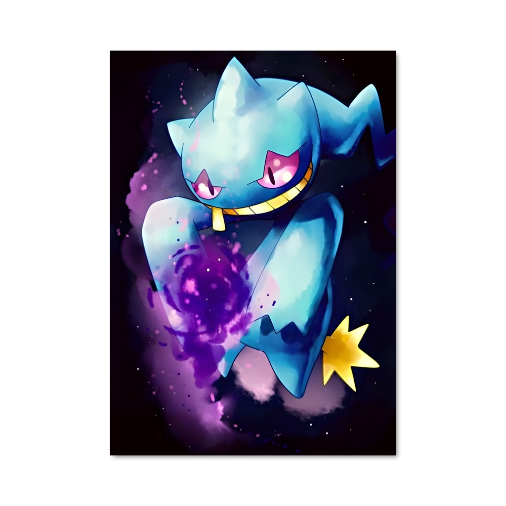 Poster Galaxie Saphir – affiche Pokemon