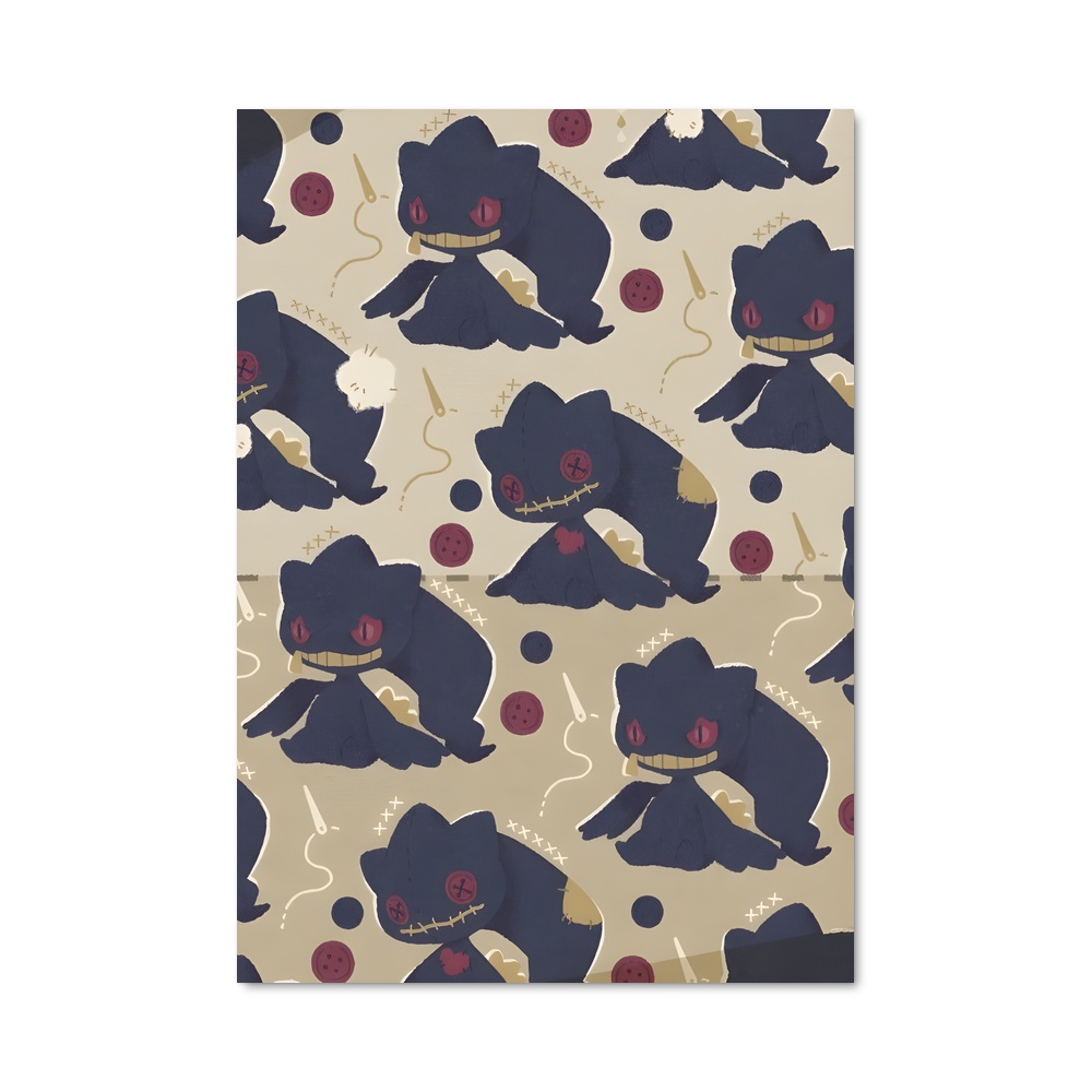 Poster Fleur d'Automne – affiche Pokemon