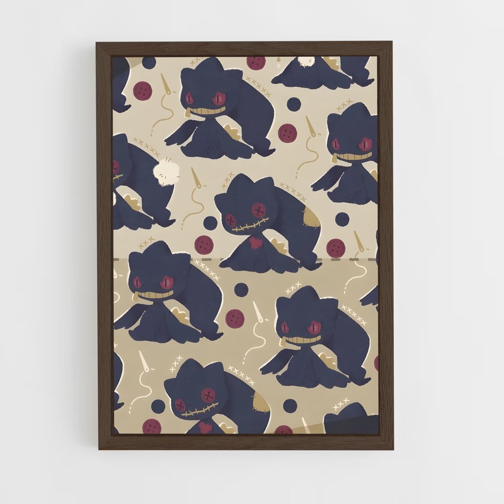 Poster Fleur d'Automne – affiche Pokemon (vue 5)