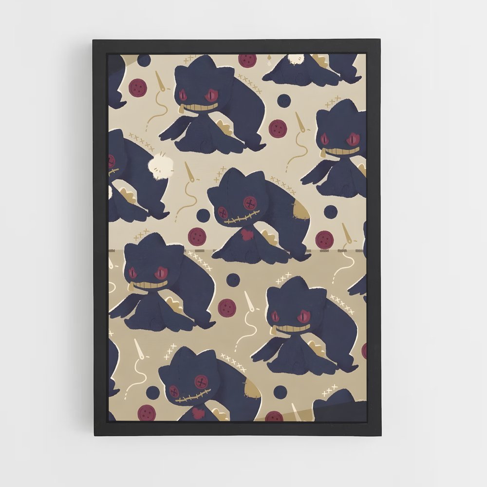 Poster Fleur d'Automne – affiche Pokemon (vue 2)