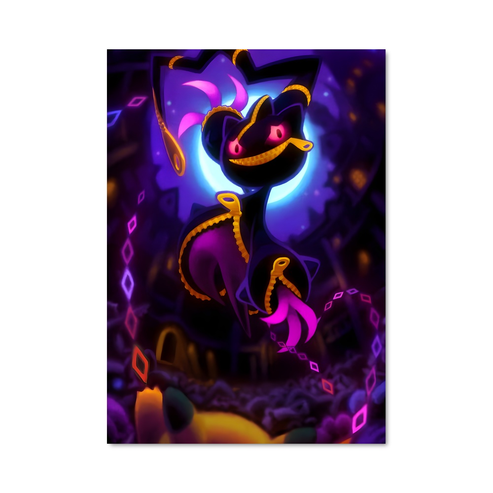 Poster Lumières Sombres – affiche Pokemon