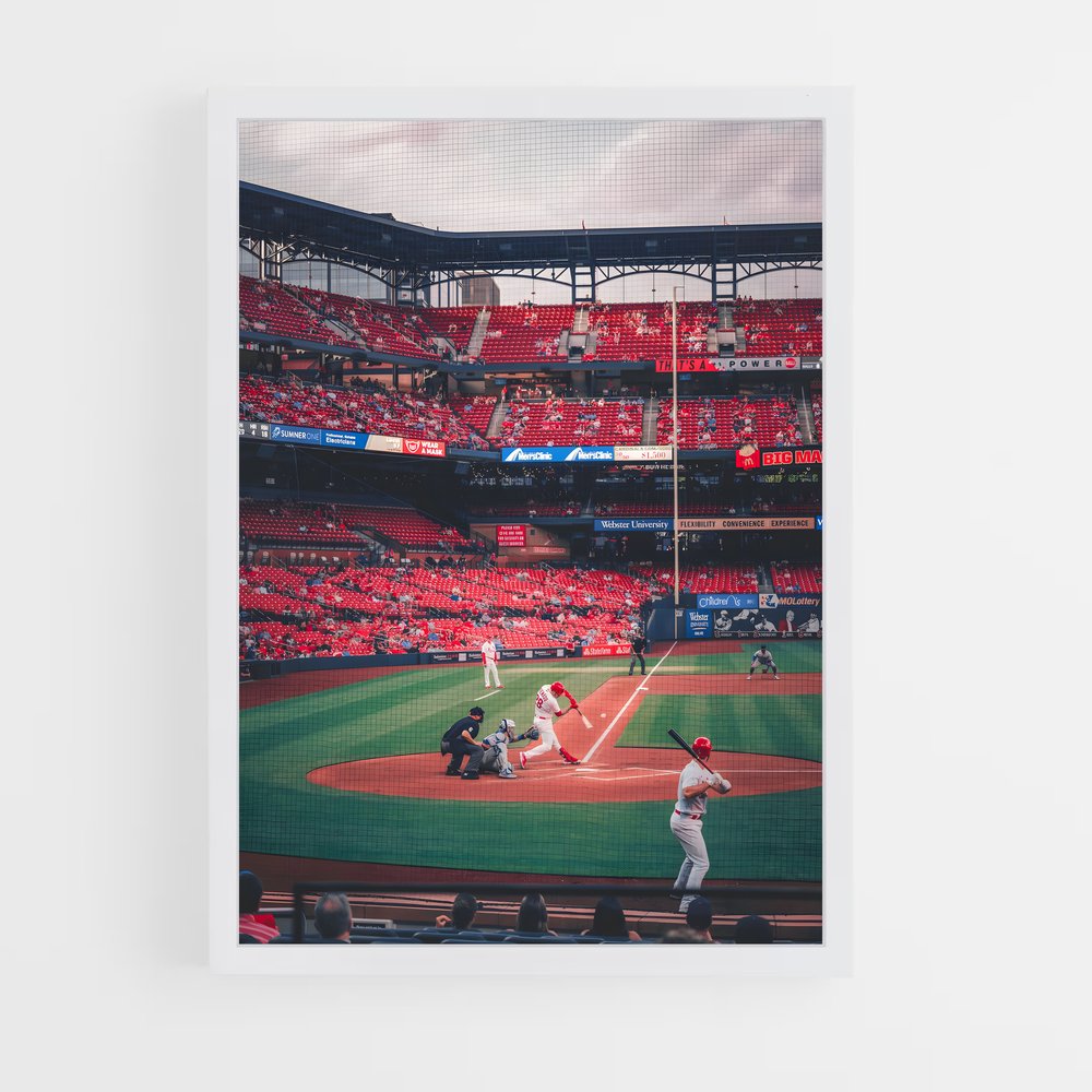Poster Home Run Spectacle – affiche Baseball (vue 3)