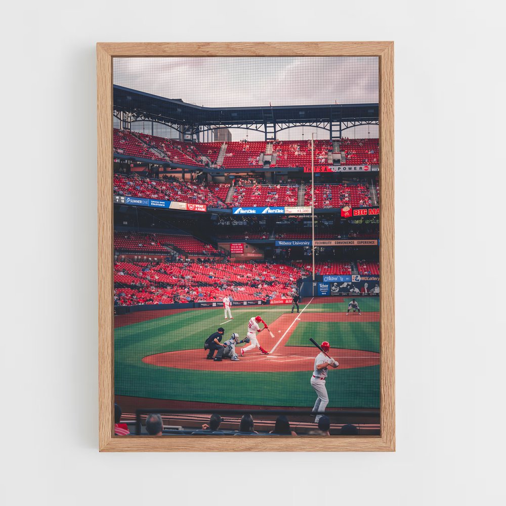 Poster Home Run Spectacle – affiche Baseball (vue 4)